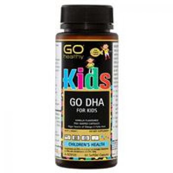 GO Healthy DHA for Kids 60 Softgel Capsules