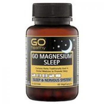 GO Healthy Magnesium Sleep 60 Vege Capsules