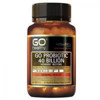GO Healthy Probiotic Support 40 Billion 30 Vege Capsules