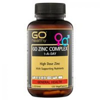 GO Healthy Zinc Complex 1 A Day 120 Vege Capsules