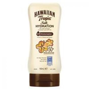 Hawaiian Tropic Silk Hydration Lotion 50+ 180ml