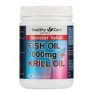 Healthy Care Fish Oil 1000mg and Krill 400 Capsules