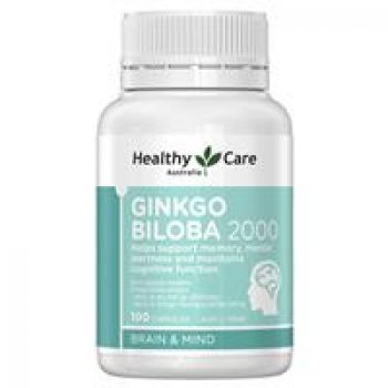 Healthy Care Ginkgo Biloba 2000 100 Capsules