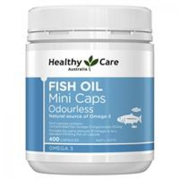 Healthy Care Odourless Fish Oil 400 Mini Capsules