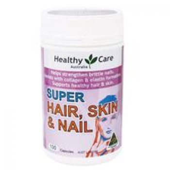 Healthy Care Super Hair Skin & Nails 100 Capsules