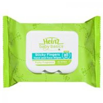 Heinz Baby Basics Sticky Fingers 30 Wipes
