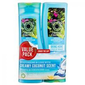 Herbal Essences Hello Hydration Shampoo & Conditioner 300ml Bundle Pack