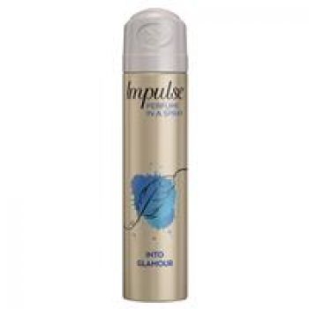 Impulse Body Spray Aerosol Deodorant Into Glamour 75ml