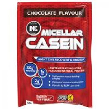 INC Micellar Casein Chocolate 40g Single Serve Sachet