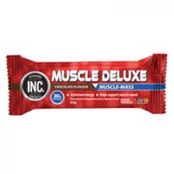 INC Muscle Deluxe Chocolate Flavour Bar 65gm