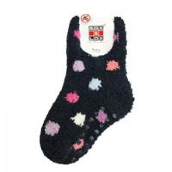 Kids Bed Socks Dark Navy Large