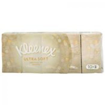 Kleenex Ultra Soft Pocket 10 Pack