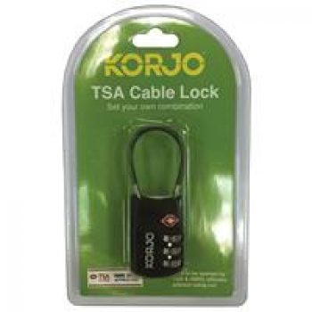 Korjo TSA Flexi Cable Lock