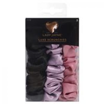 Lady Jayne 17124 Large Luxe Scrunchies 3 Pack