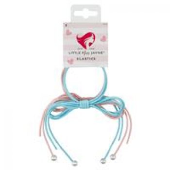 Lady Jayne Little Miss Bow Elastic 2 Pack