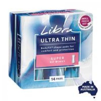 Libra Pads Ultra Thin Super 14