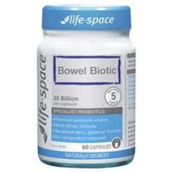 Life Space Bowel Biotic 60 Capsules