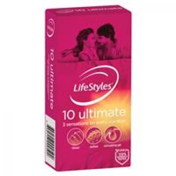 LifeStyles Condoms Ultimate 10 Pack
