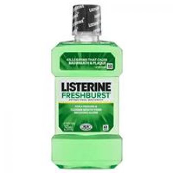 Listerine Fresh Burst Mouthwash 250mL