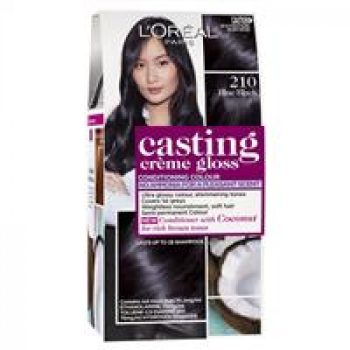 L’Oreal Paris Casting Creme Gloss Semi-Permanent Hair Colour – 210 Blue Black (Ammonia Free)