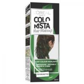 L’Oreal Paris Colorista Hair Makeup – Green (Temporary 1-day Colour Highlights)