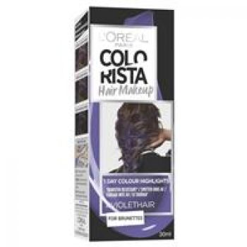 L’Oreal Paris Colorista Hair Makeup – Violet (Temporary 1-day Colour Highlights)
