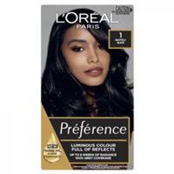 L'Oreal Paris Preference Permanent Hair Colour - 1 Madrid (Intense,  fade-defying colour) - Black Box Product Reviews
