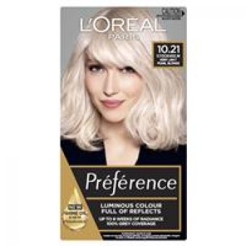 L'Oreal Paris Preference Permanent Hair Colour - 10.21 Alaska (Intense ...