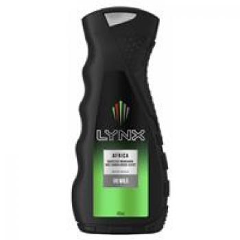 Lynx Black Shower Gel Africa 400ml