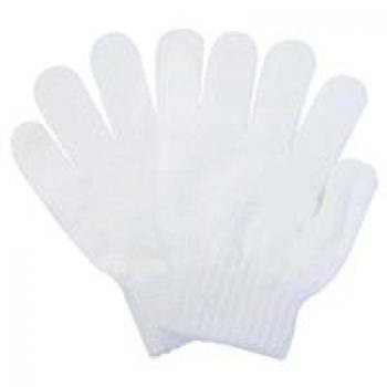 Manicare Exfoliating Gloves – White