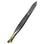 Manicare Slant Tweezers Gold Tipped 36500