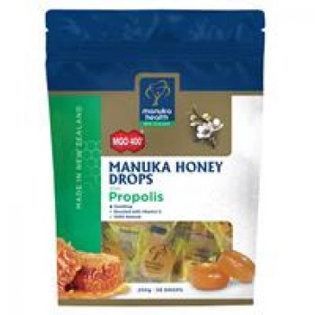 Manuka Health Manuka Honey Drops Propolis Pouch 55 Lozenges 250g