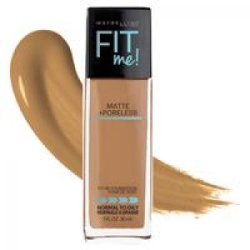 Maybelline Fit Me Matte & Poreless Mattifying Liquid Foundation – Golden 312