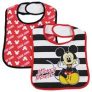 Mickey Mouse Cotton Bib 2 Pack