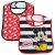 Mickey Mouse Cotton Bib 2 Pack