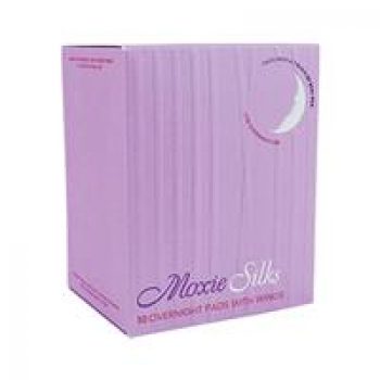 Moxie Silks Overnight Pads 10 Pack