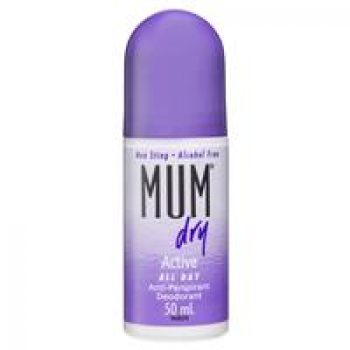 Mum Dry Roll On Active 50ml