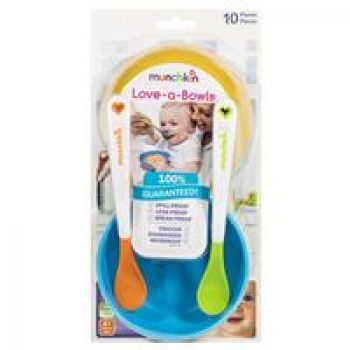 Munchkin Love-a-Bowls 10 Piece Set Online Only