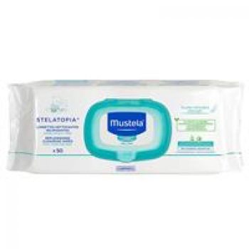 Mustela Stelatopia Replenishing Cleansing Wipes 50 Pack