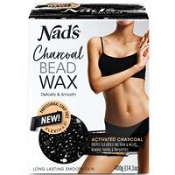 Nads Charcoal Bead Wax 400g