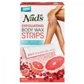 Nads Exfoliating Body Wax Strips 20