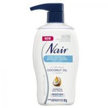 Nair Sensitive Hair Removal Shower Cream With Coconut Oil 357g
