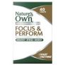 Nature’s Own Focus & Perform 40 Tablets