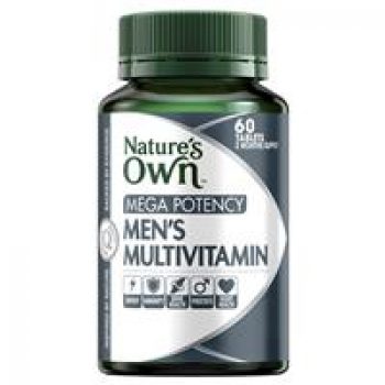 Nature’s Own Mega Potency Men’s Multivitamin 60 Tablets