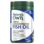 Nature’s Own Triple Concentrated Fish Oil Odourless 90 Capsules