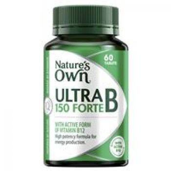 Nature's Own Ultra B 150 Forte 60 Tablets - Black Box Product Reviews