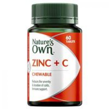 Nature’s Own Zinc + C 60 Lozenges