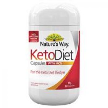 Nature’s Way Keto Diet with MCTs 60 Capsules