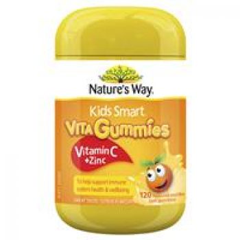 Nature’s Way Kids Smart Vita Gummies Vitamin C + Zinc 120 Gummies