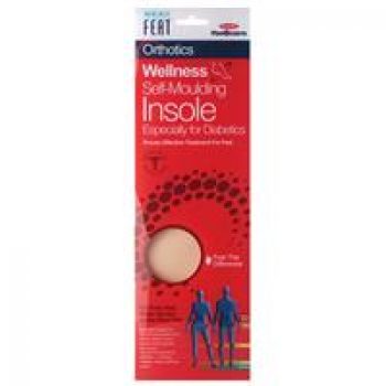 Neat Feat Orthotics Footcare Diabetic Self Moulding Insole Small